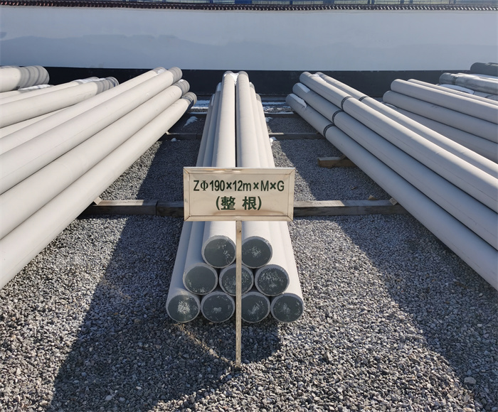 平定190×12米钢筋混凝土水泥电线杆