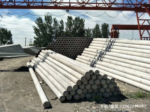 平定190*10米非预应力水泥电线杆